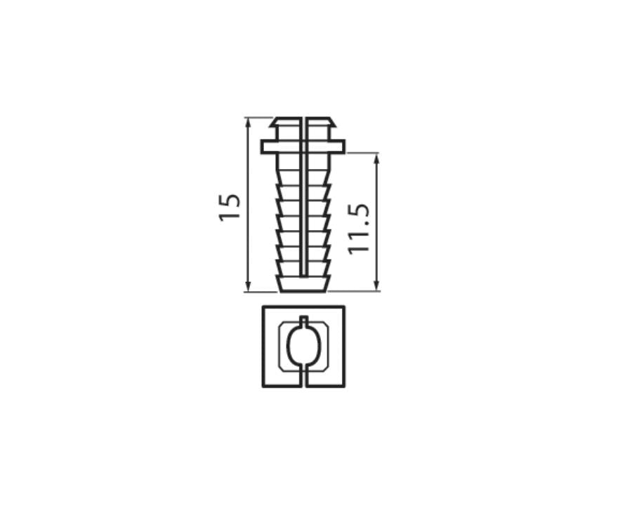 Blum Hinge Bush For E/Dowel 174H7100E8