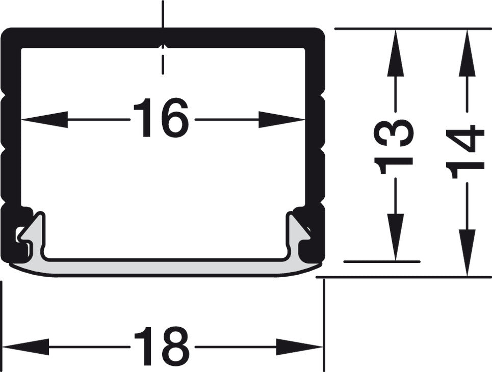 LOOX Profiles, surface or recess mounting