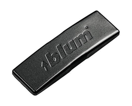 Blum Hinge Cover Cap, Stamped (Blum). In onyx black 70.1503.BP