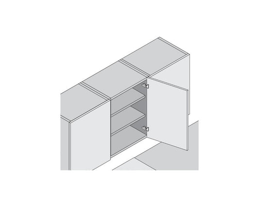 Blum CLIP top Standard Hinge 120 Degrees. Unsprung, INSERTA 70T5590BTL *For Use with AVENTOS*