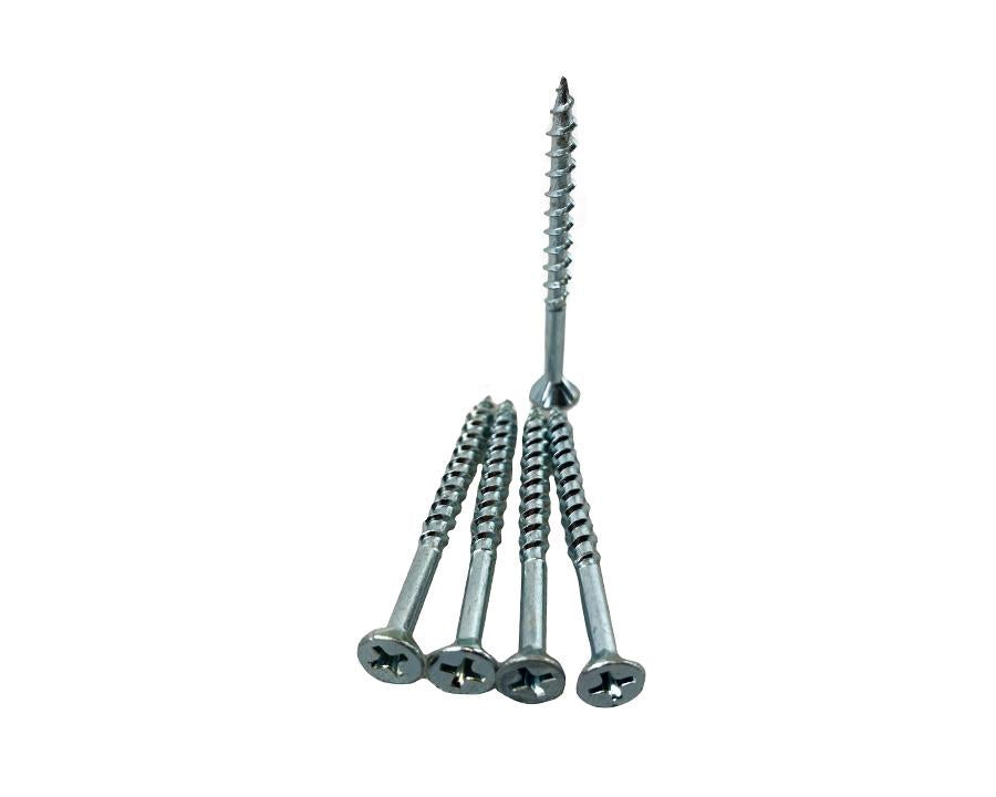 Phillips Head - Chipboard Screw Countersunk with nibs 4.2 x 57mm (8g x 2 1/4"). Sold per 1000/pack