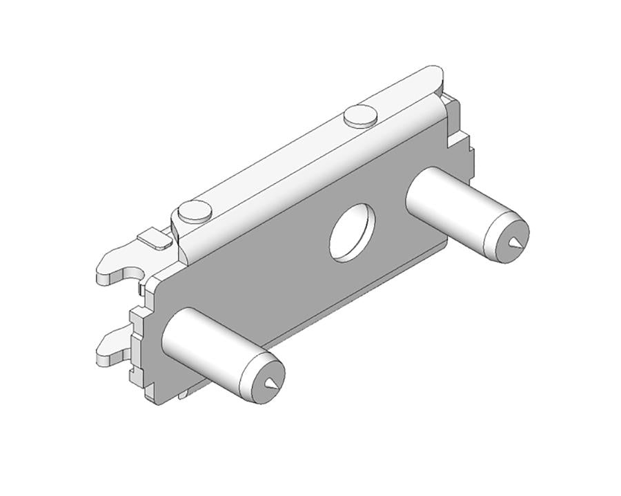 Blum CLIP Mounting Plate, 0mm. EXPANDO 177H3100E