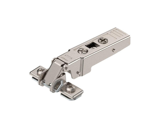 CLIP top aluminium frame door hinge 95°, overlay application, boss: clamp-on, 71T950A.22