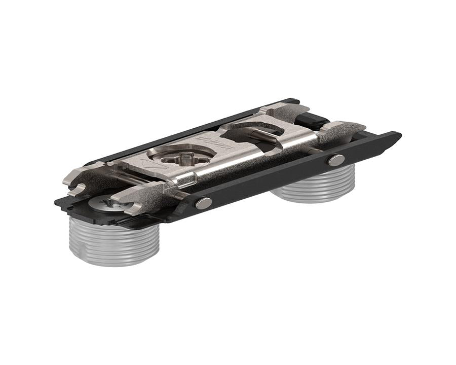 Blum CLIP Mounting Plate, 0 mm, Knock-In, In onyx black 175H5A00