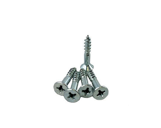 Phillips Head - Chipboard Head Hole Screw Countersunk with nibs 4.5 x 25mm. Sold per 1000/pack