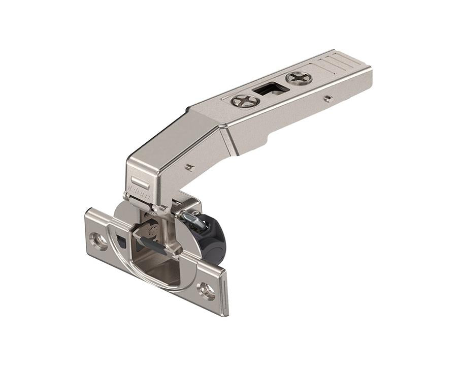 Blum CLIP top BLUMOTION Blind Corner Soft Close Hinge 95 Degree, Inset Application. Boss: Screw-On 79B9550