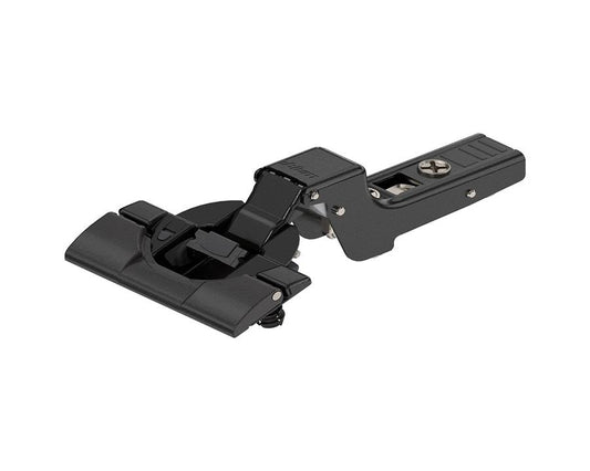 Blum CLIP top BLUMOTION Standard Hinge 110 Degree, Inset Application. Boss: INSERTA. In onyx black 71B3790