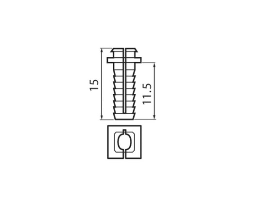 Blum Hinge Bush For E/Dowel 174H7100E8