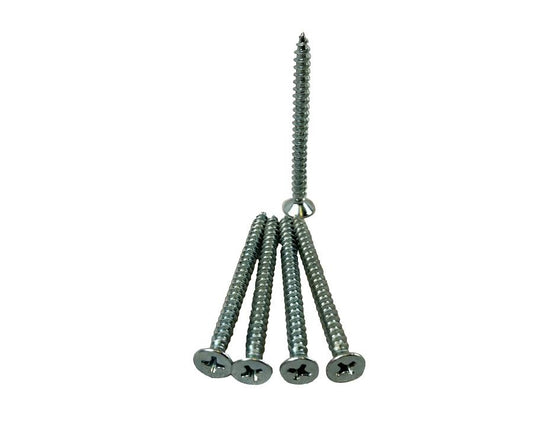 Phillips Head - Chipboard Screw Countersunk 4.2 x 38mm (8g x 1 1/2"). Sold per 1000/pack